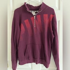 victoria’s secret PINK quarter zip sweatshirt